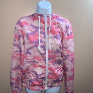 Pink Camp Windbreaker